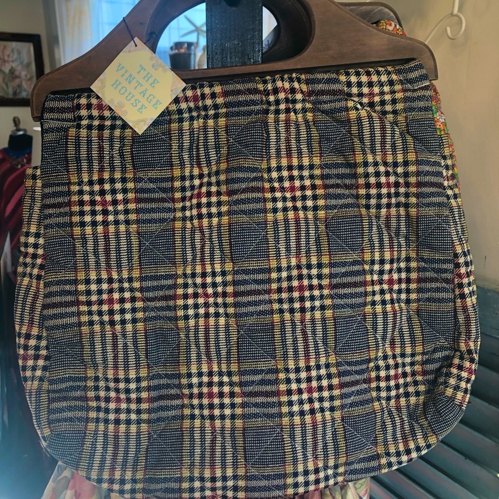Vintage sewing bag purse
